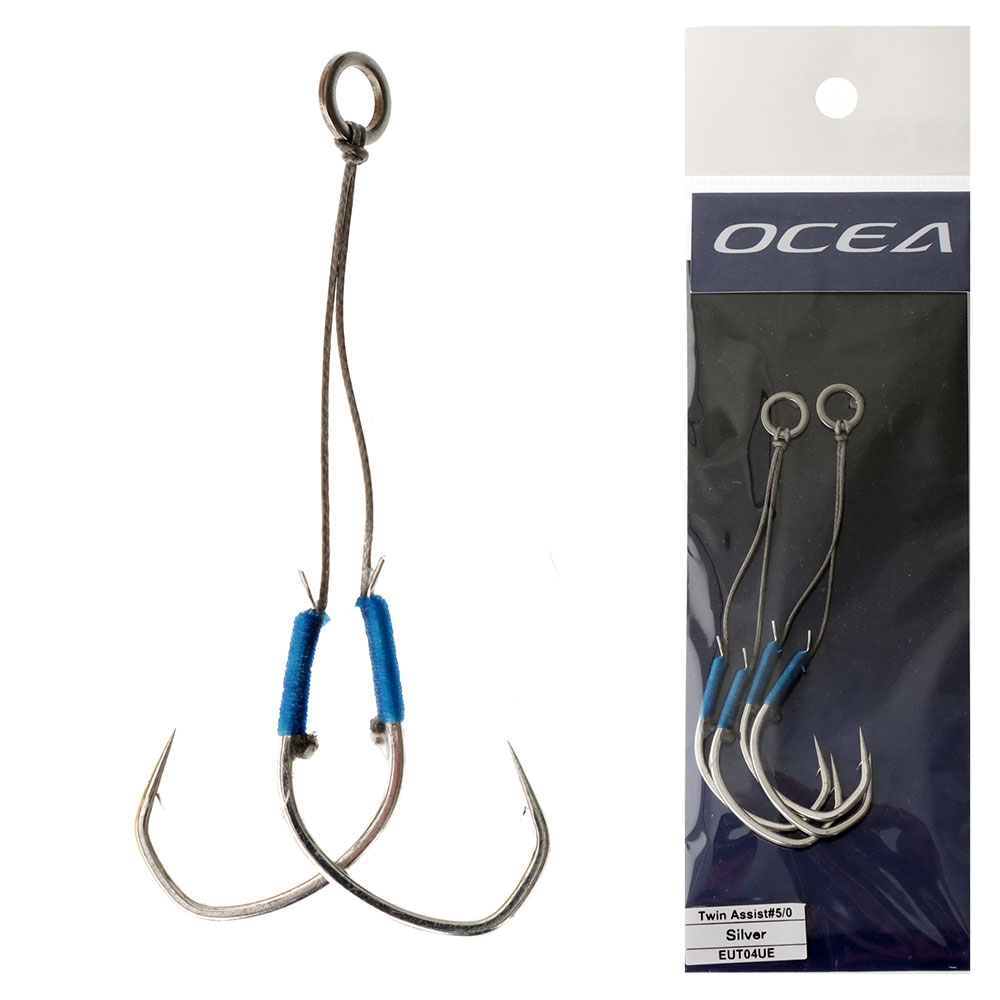 Shimano Butterfly Wing Fall Double Replacement Assist Hook 5/0 2pc