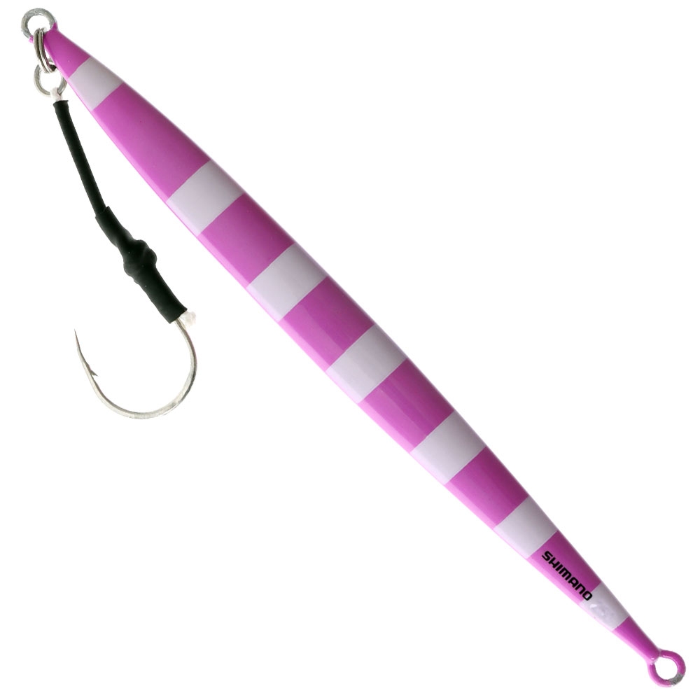 Shimano Ocea Easy Pebble Jig 250g Pink Lumo