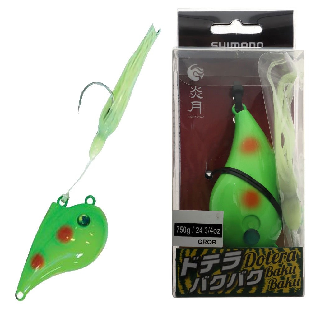 Shimano Dotera Baku Baku Lure 750g Green Glow