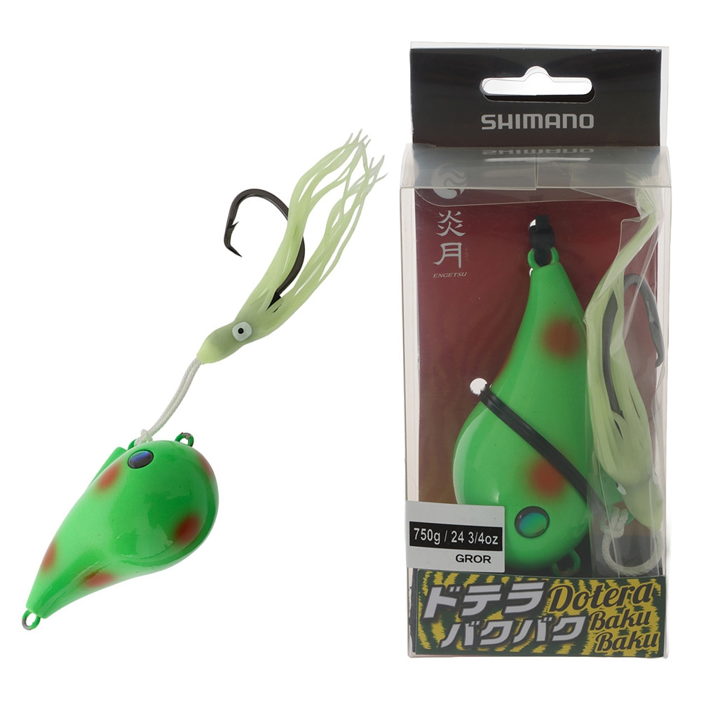 Shimano Dotera Baku Baku Deep Drop Lure 750g Green Glow