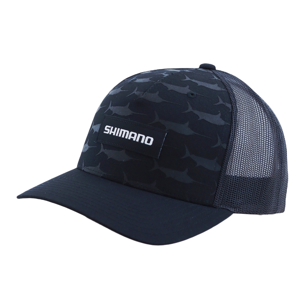 Shimano Embossed Marlin Cap Black