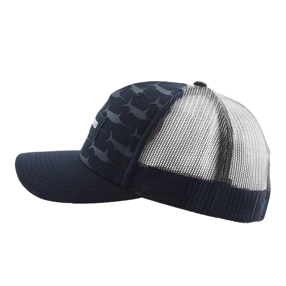 Shimano Embossed Marlin Cap Black