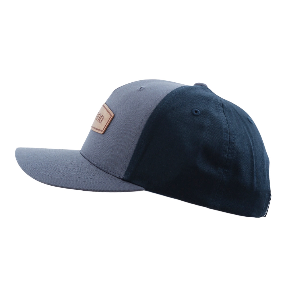 Shimano Leather Patch Cap Ombre Blue