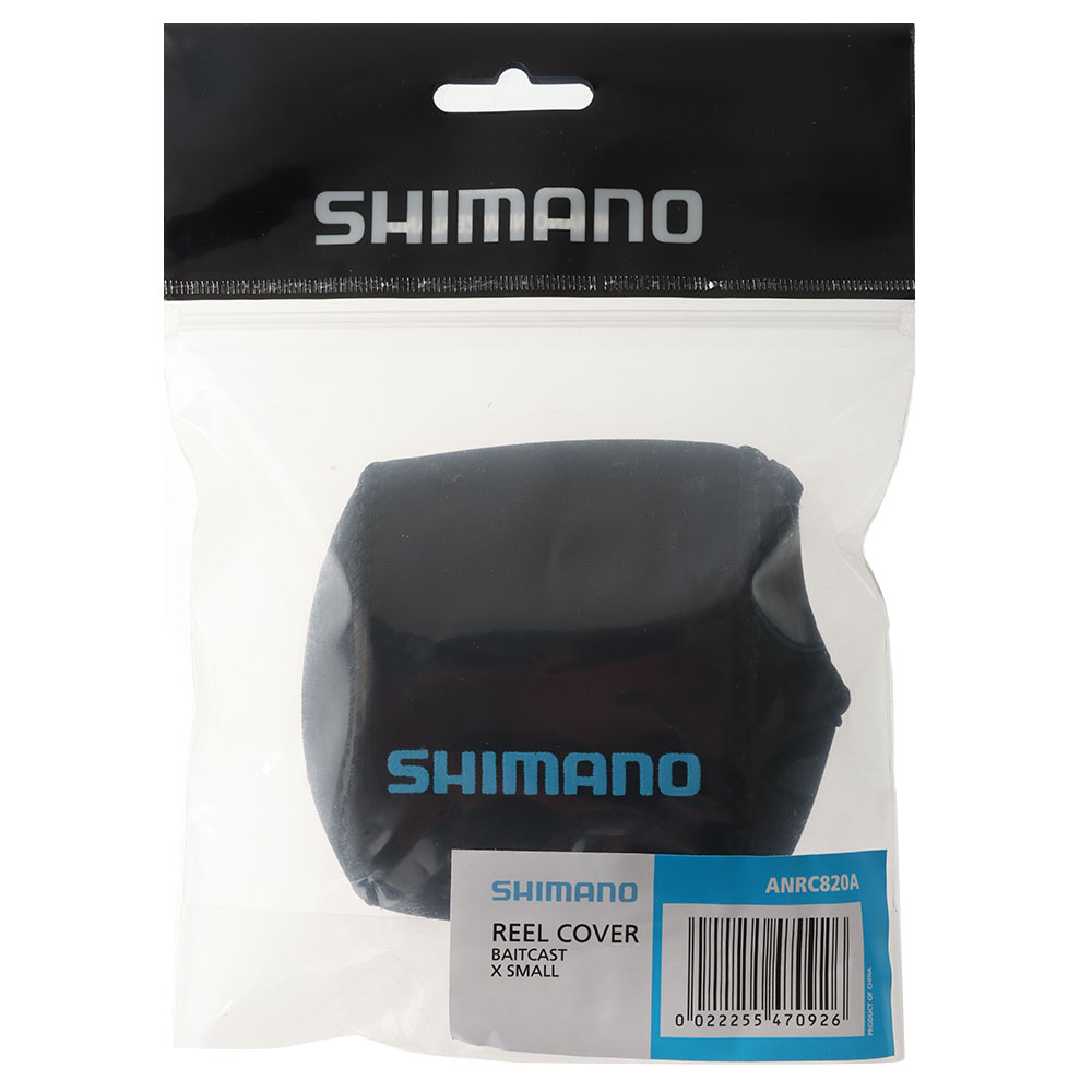 Shimano Neoprene Low Profile Baitcaster Reel Cover XS Black