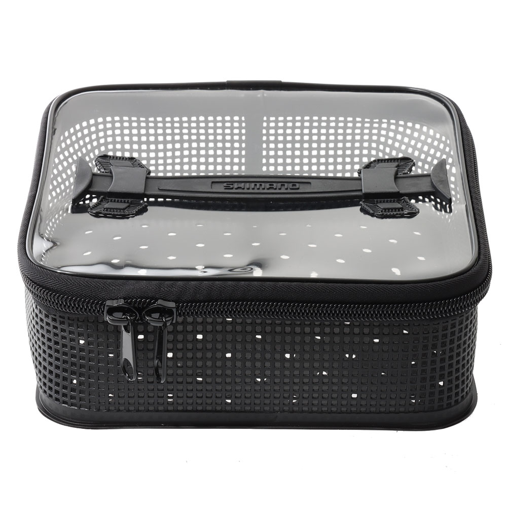 Shimano Self Draining Rubber Lure Bag 27 x 27 x 10cm