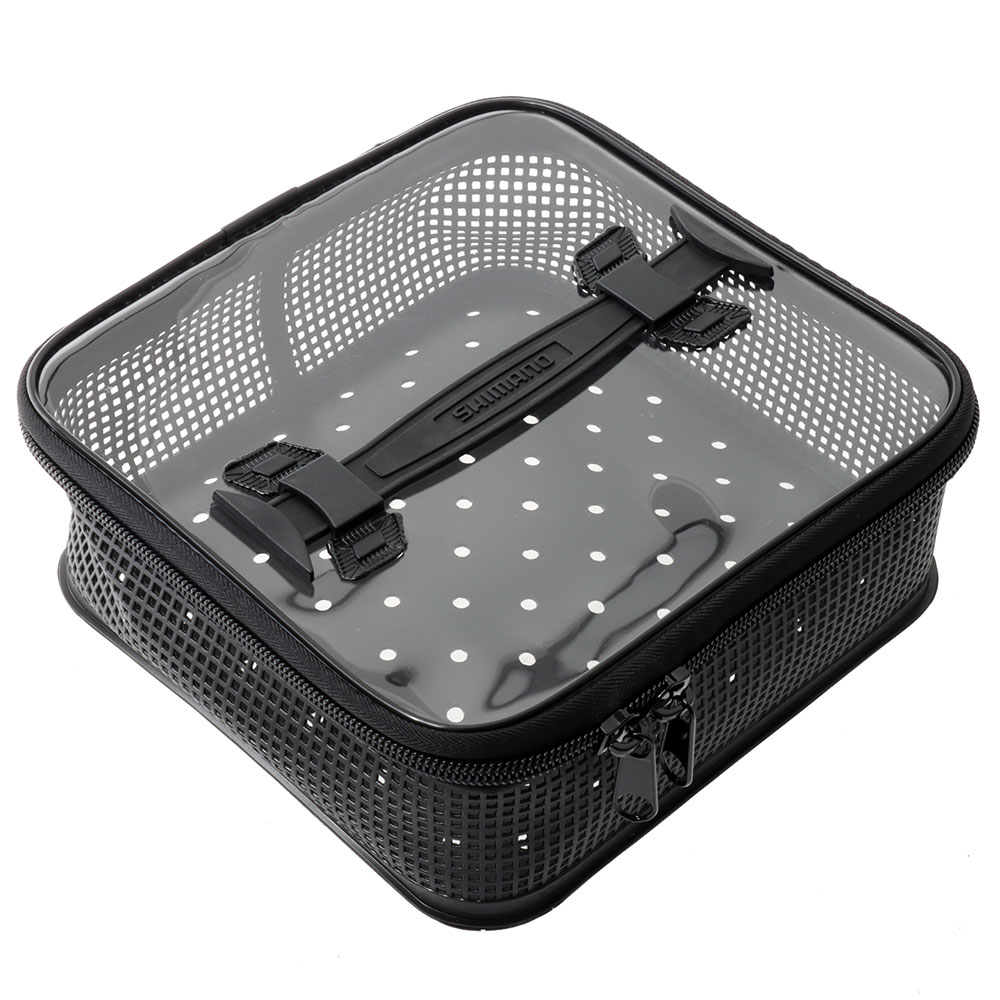 Shimano Self Draining Rubber Lure Bag 27 x 27 x 10cm