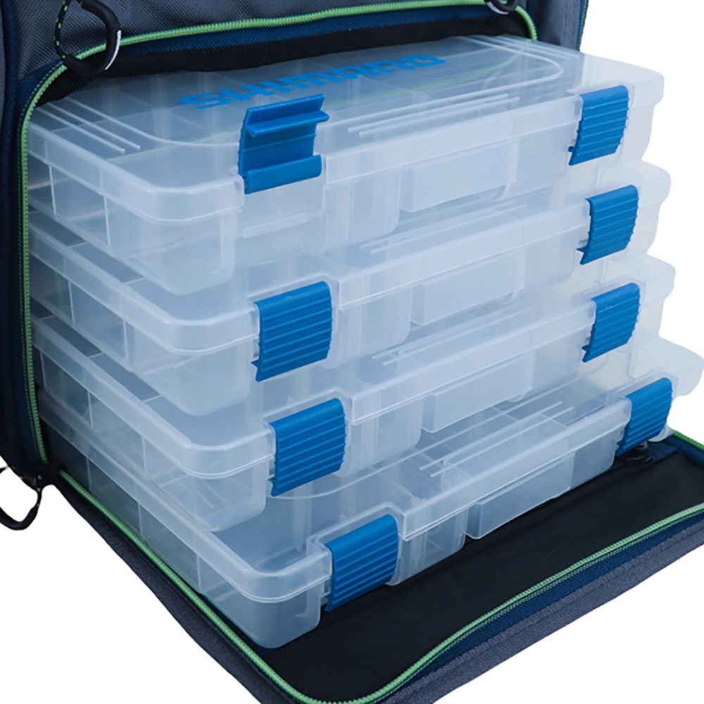 Shimano Tackle Backpack with 4 Tackle Trays