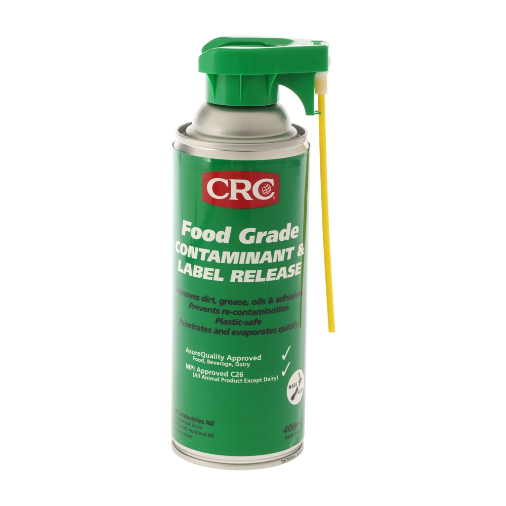 CRC Food Grade Contaminant and Label Release Aerosol 400ml