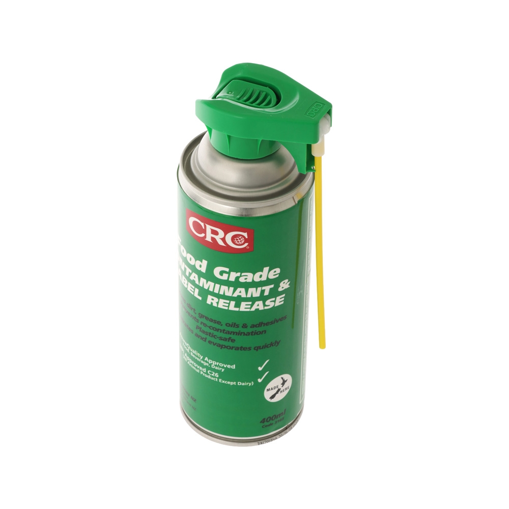 CRC Food Grade Contaminant and Label Release Aerosol 400ml