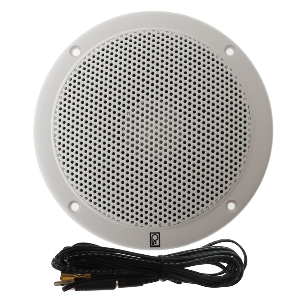 Poly-planar MA1000RW 5'' VHF Extension Speakers Flush Mount 