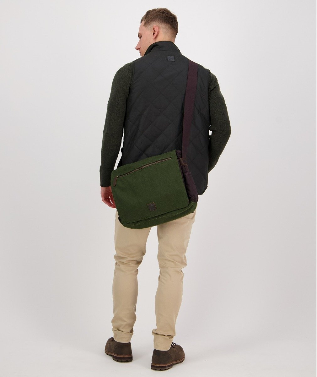 Swanndri Hereford Messenger Bag Olive