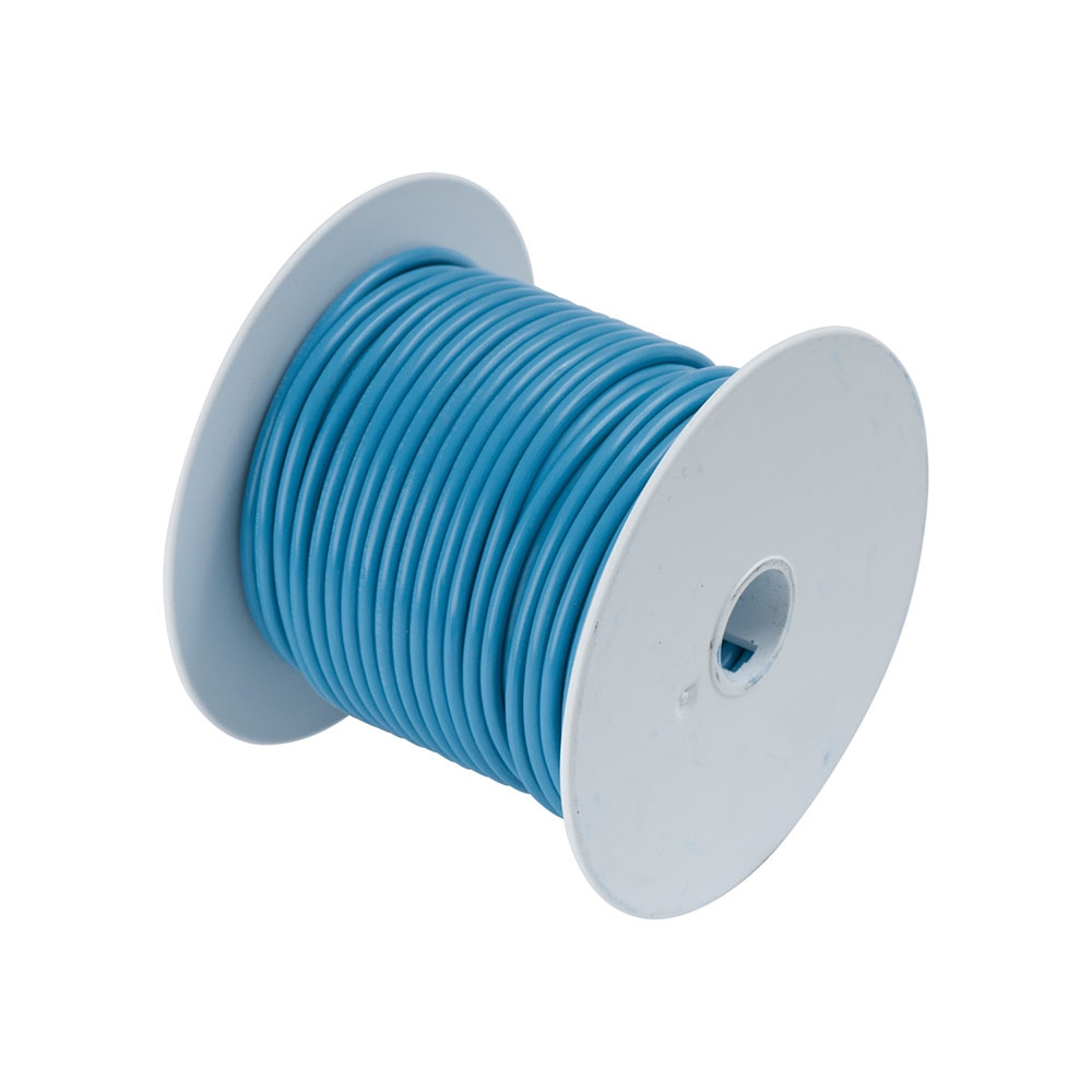 Ancor Tinned Copper Wire 14 AWG 2sq mm Light Blue - 100ft