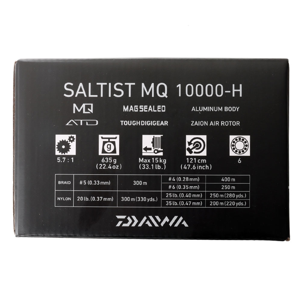 Daiwa Saltist MQ 10000-H Offshore Spinning Reel