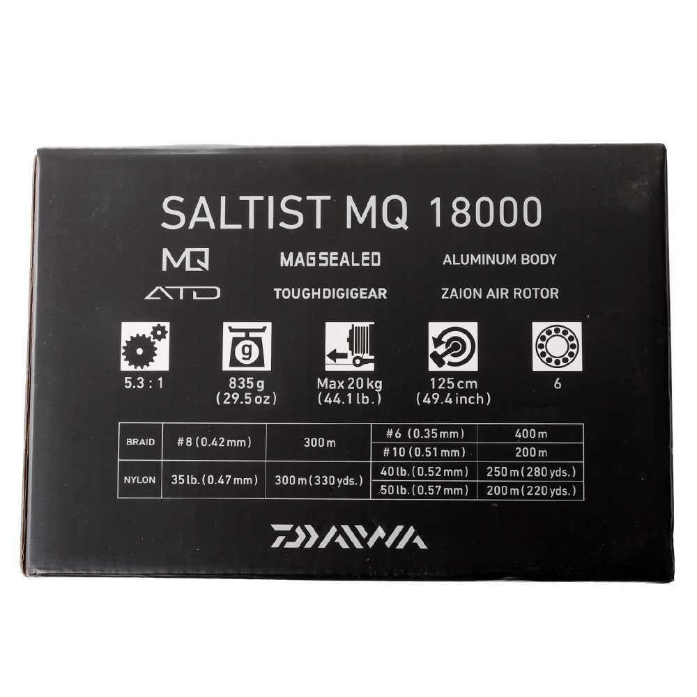 Daiwa Saltist MQ 18000 Offshore Spinning Reel