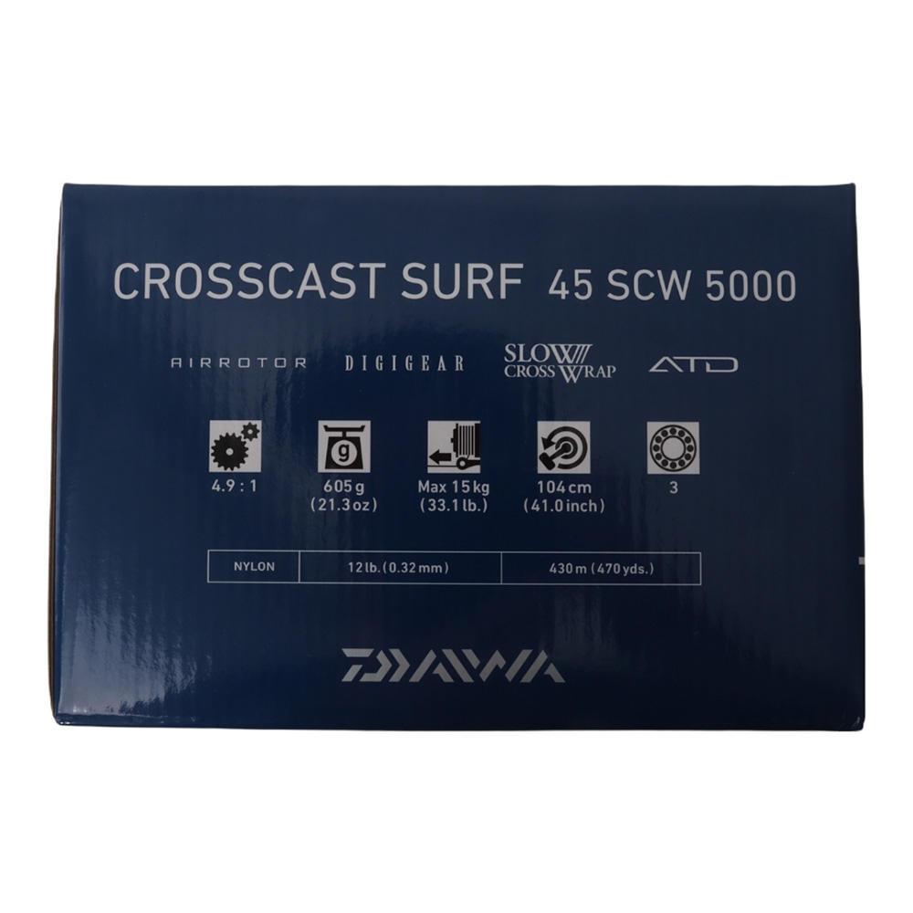 Daiwa 20 Crosscast 45 Spinning Surf Reel