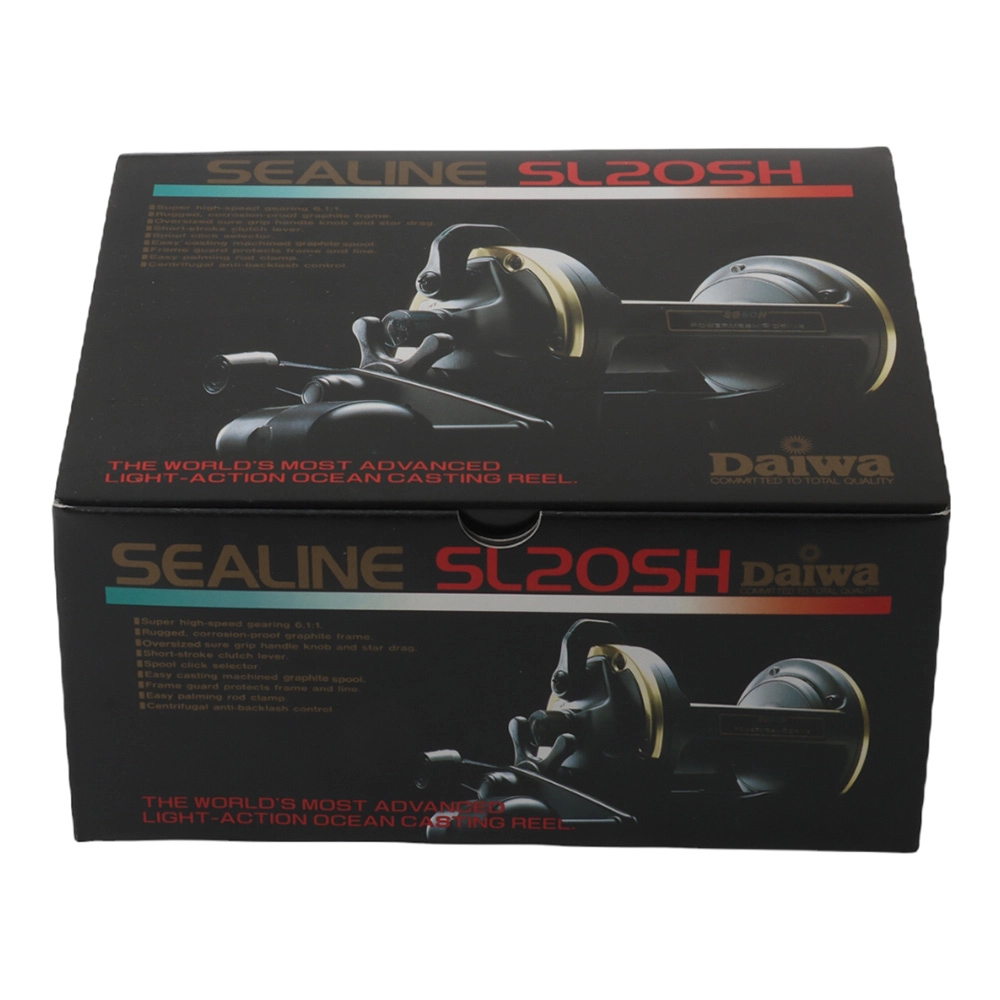 Daiwa Sealine SL-20SH Black/Gold Boat Overhead Reel Daiwa Sealine SL-20SH Black/Gold Boat Overhead Reel