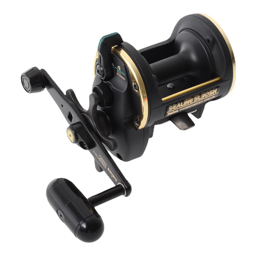 Buy Daiwa Sealine SL-30SH Black/Gold Boat Overhead Reel