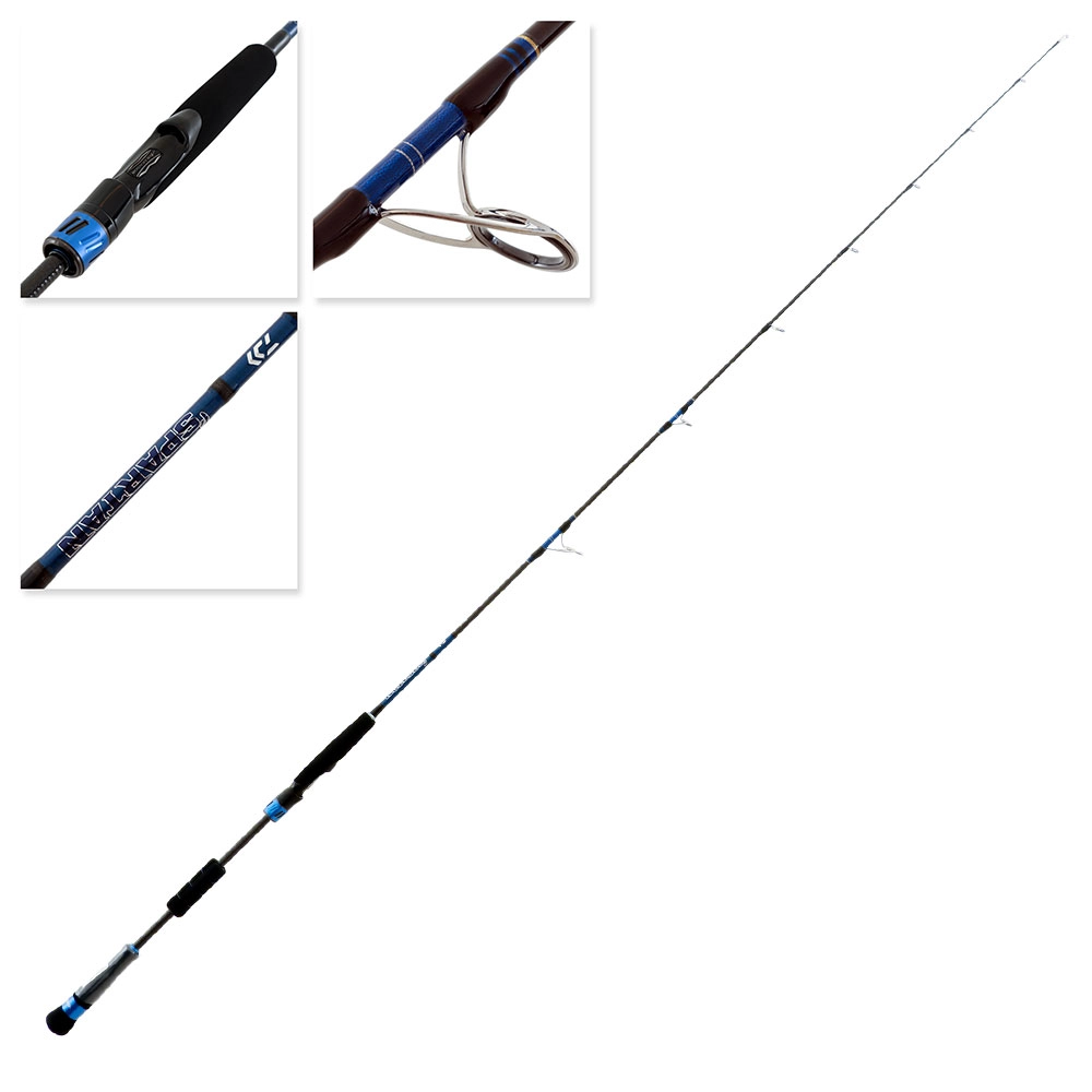 Daiwa Spartan SJS62-2 Slow Jig Spin Rod 6ft 2in 80-200g 1pc Daiwa Spartan SJS62-2 Slow Jig Spin Rod 6ft 2in 80-200g 1pc