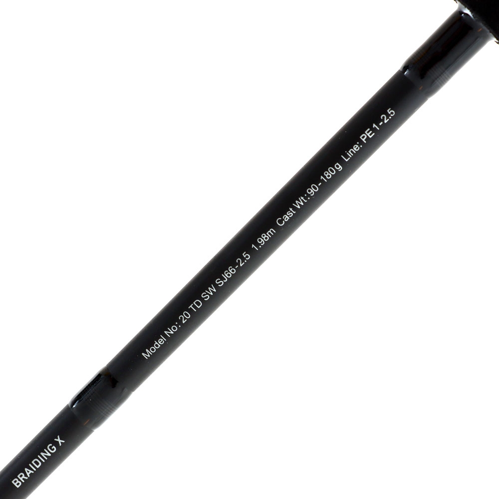 Daiwa 20 TD Saltwater SJ66-2.5 Spinning Slow Jig Rod 6ft 6in 90-180g 1pc