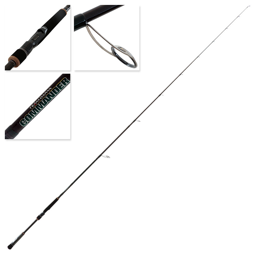 Daiwa TD Commander 7102HFS Spinning Softbait Rod 7ft 10in 6-10kg 2pc