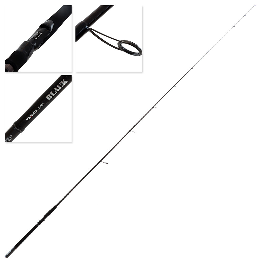 Daiwa 21 TD Black Channel Master Soft Bait Rod 8ft 3in 2-6kg 2pc