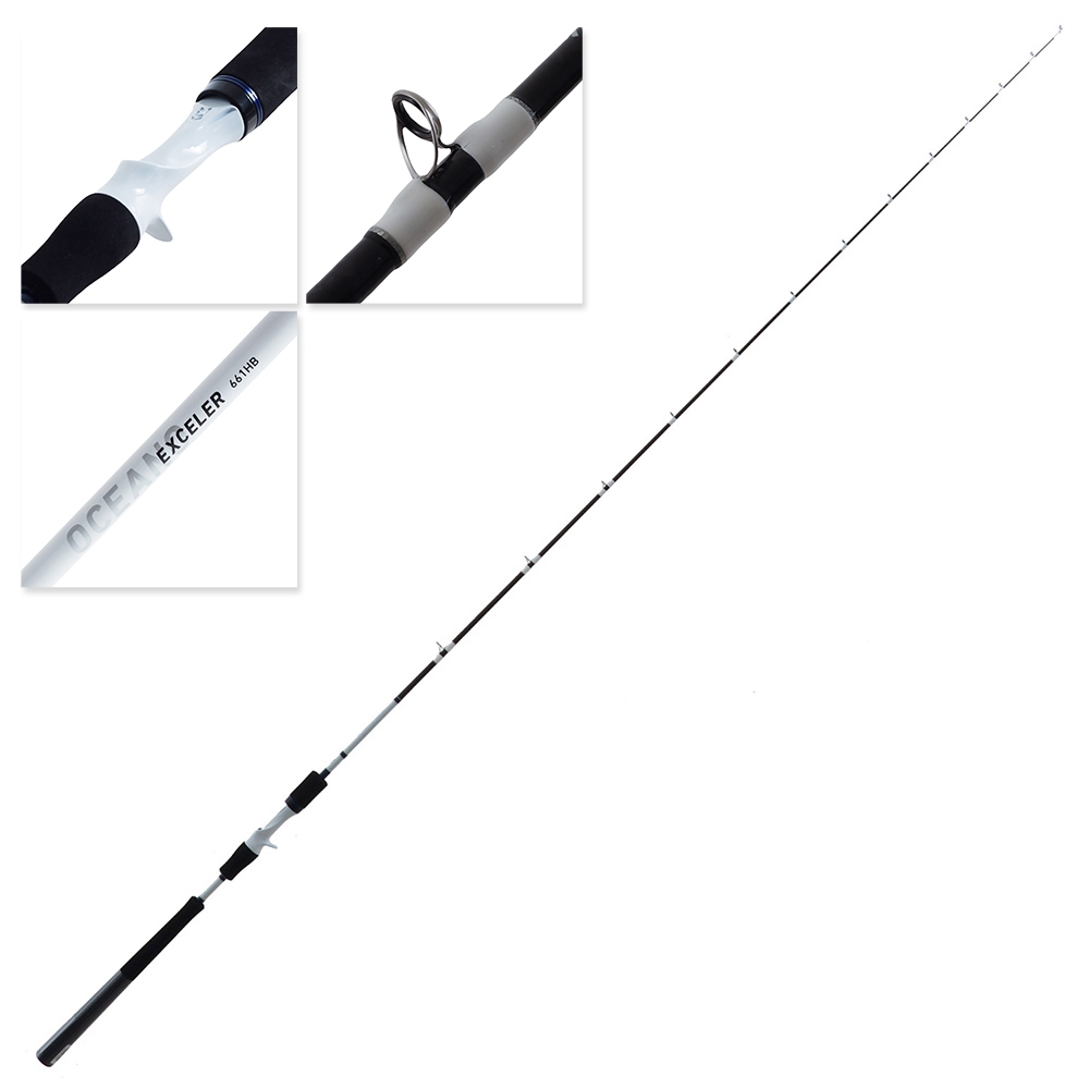 Daiwa 21 Exceler Oceano 661HB OH Slow Jig Rod 6ft 6in PE1-2 1pc