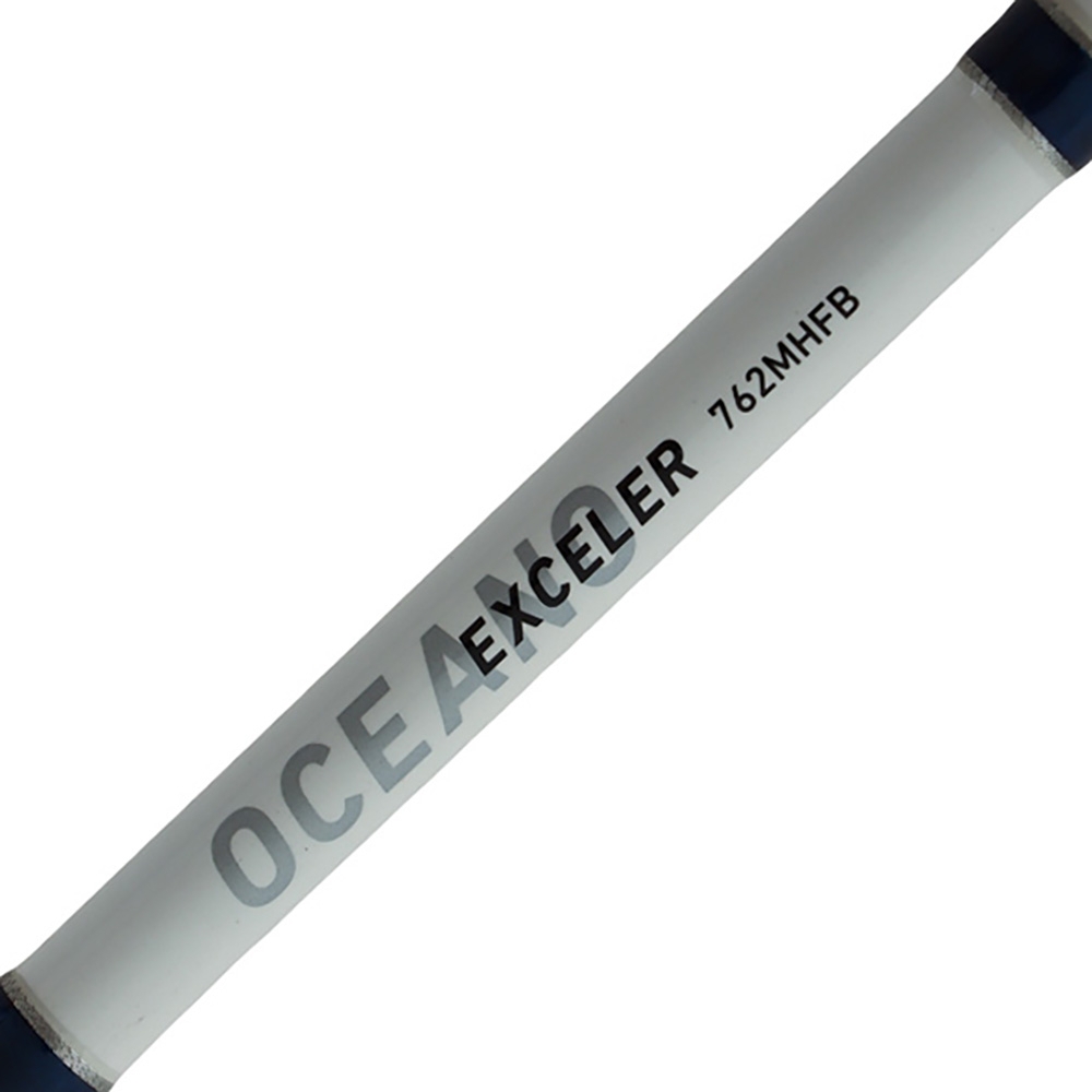 Daiwa 21 Exceler Oceano 762MHFB Baitcaster Soft Bait Rod 7ft 6in 5-9kg 2pc