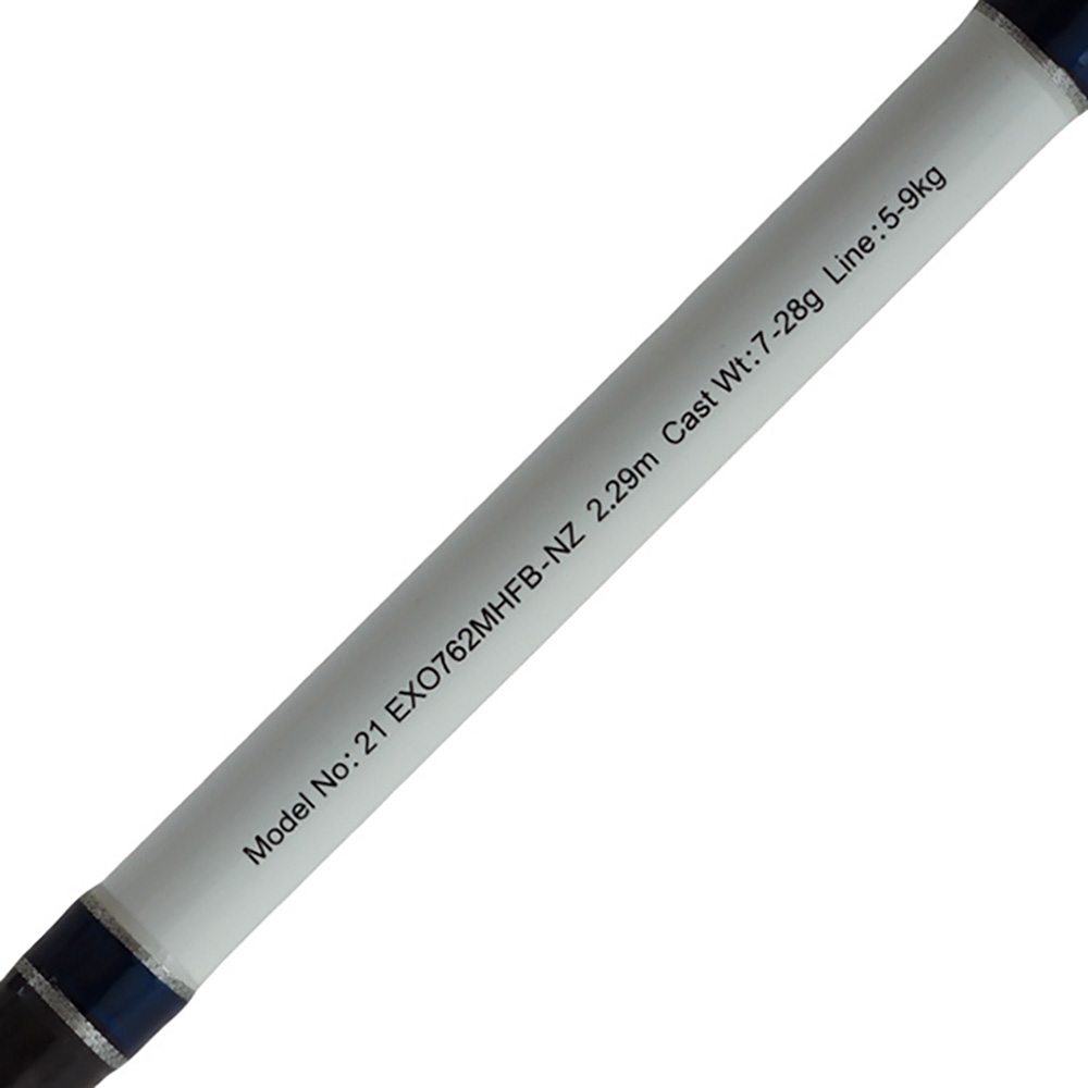 Daiwa 21 Exceler Oceano 762MHFB Baitcaster Soft Bait Rod 7ft 6in 5-9kg 2pc