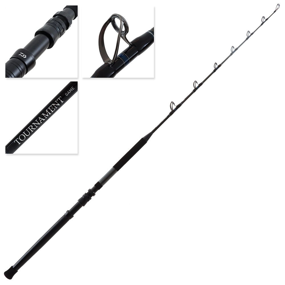 Daiwa 21 Tournament Straight Butt Game Rod 5ft 6in PE6-10 60-100lb 2pc