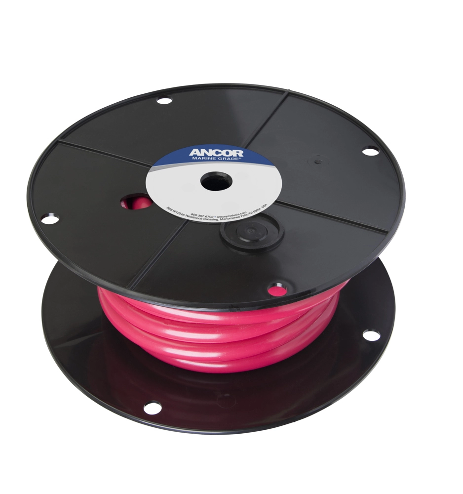 Ancor Tinned Copper Battery Cable 3/0AWG 81sq mm Red 50ft Ancor Tinned Copper Battery Cable 3/0AWG 81sq mm Red 50ft