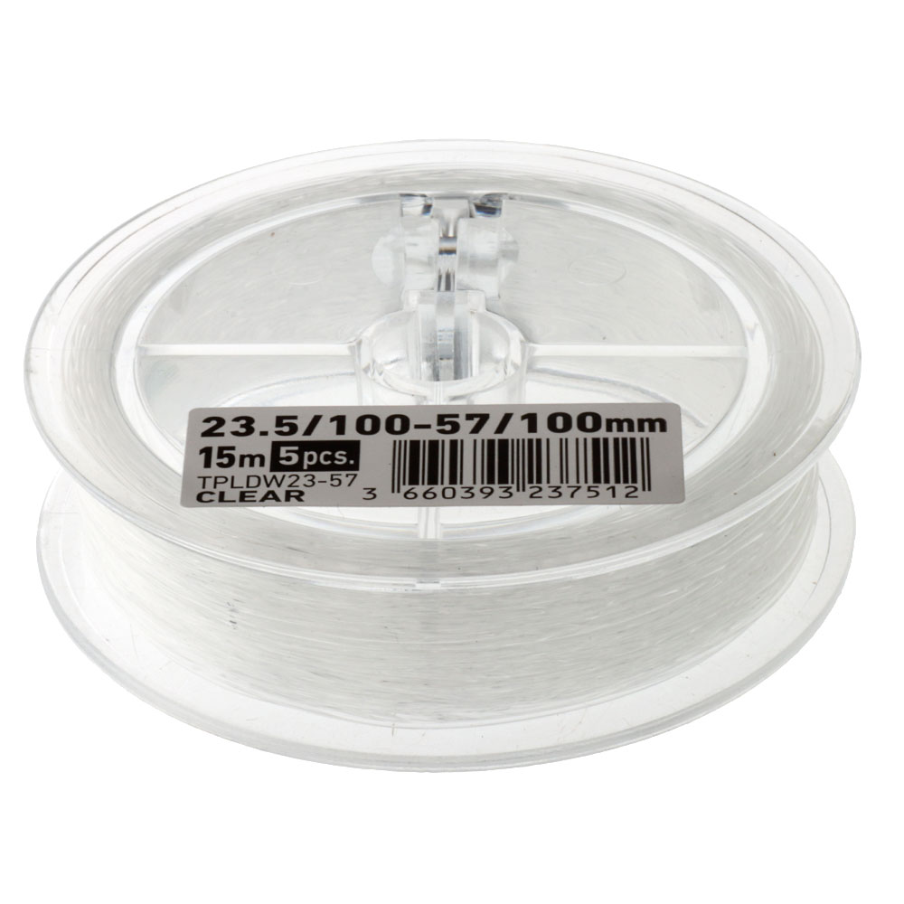 Daiwa Arrache Surf Clear Tapered Leader 5 Pack 0.57-0.23mm 15m