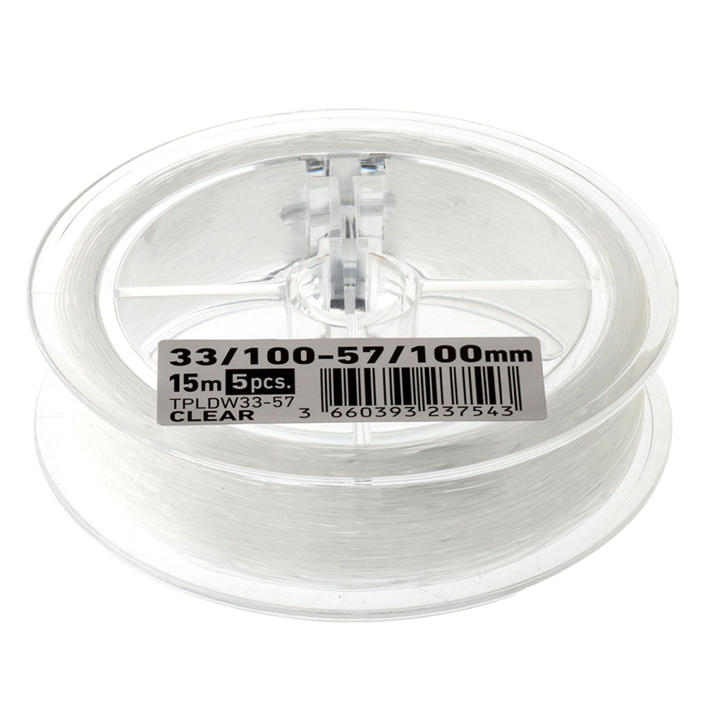 Daiwa Arrache Surf Clear Tapered Leader 5 Pack 0.57-0.33mm 15m