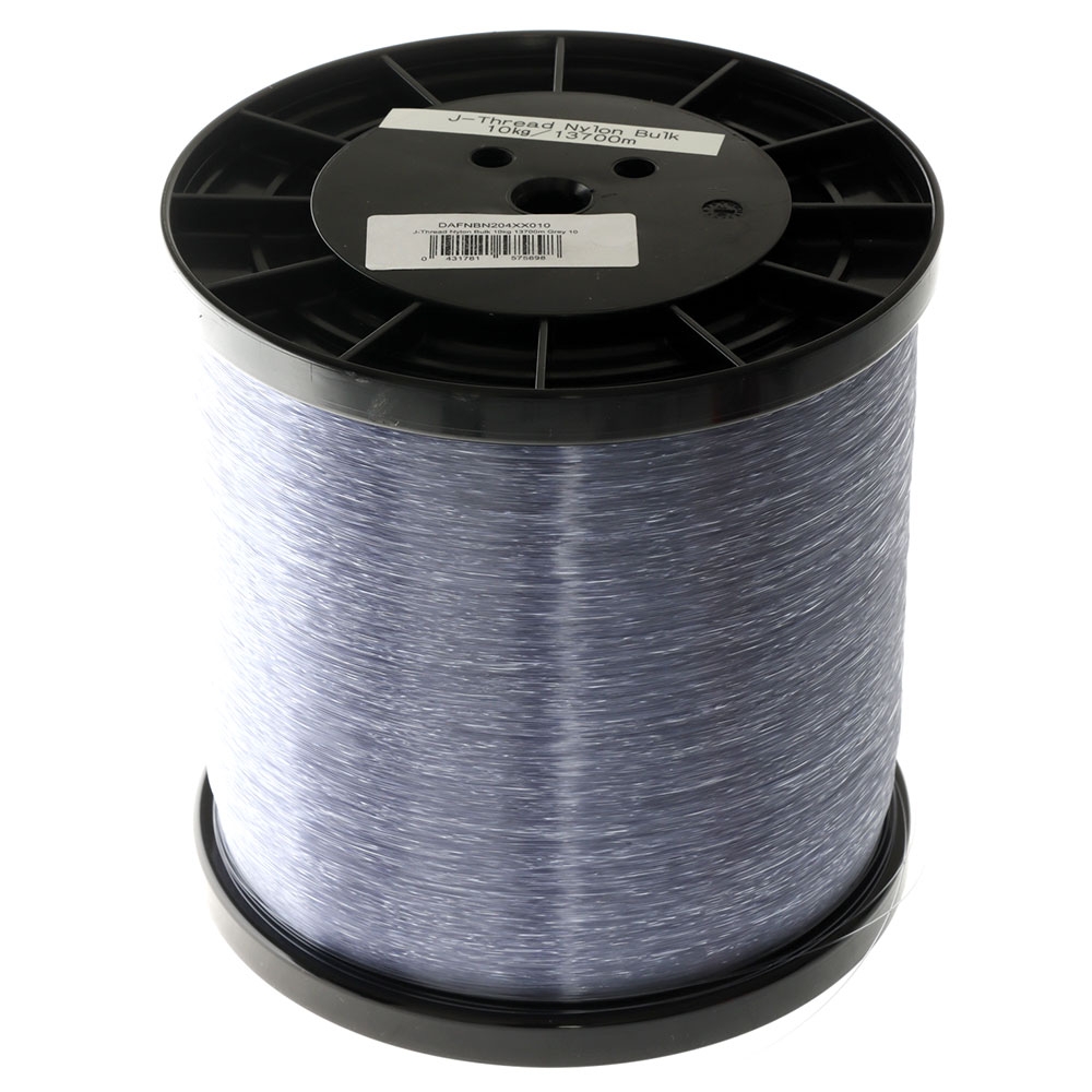 Daiwa J-Thread Nylon Monofilament Line Bulk Grey 10kg 13700m
