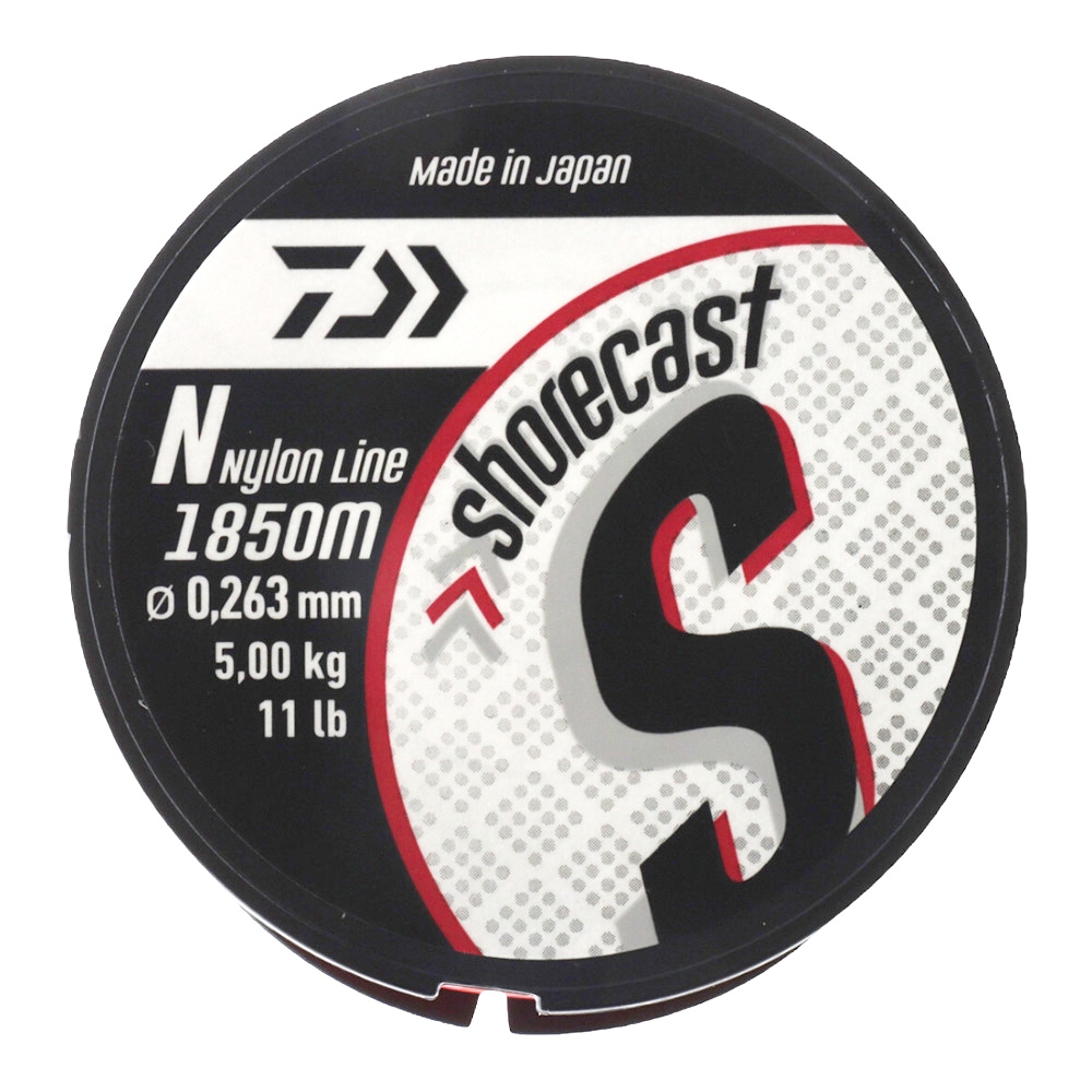 Daiwa Shorecast 1/4lb Monofilament Line Red 11lb