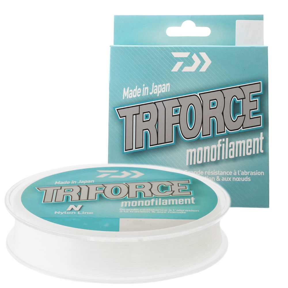 Daiwa Triforce Clear Monofilament Line 225m 32lb 0.45mm