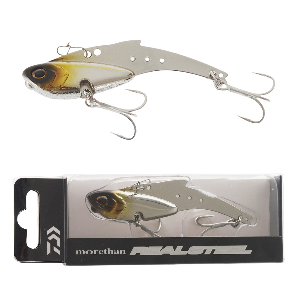 Daiwa Morethan Real Steel Vibe Lure 60mm 18g Silver