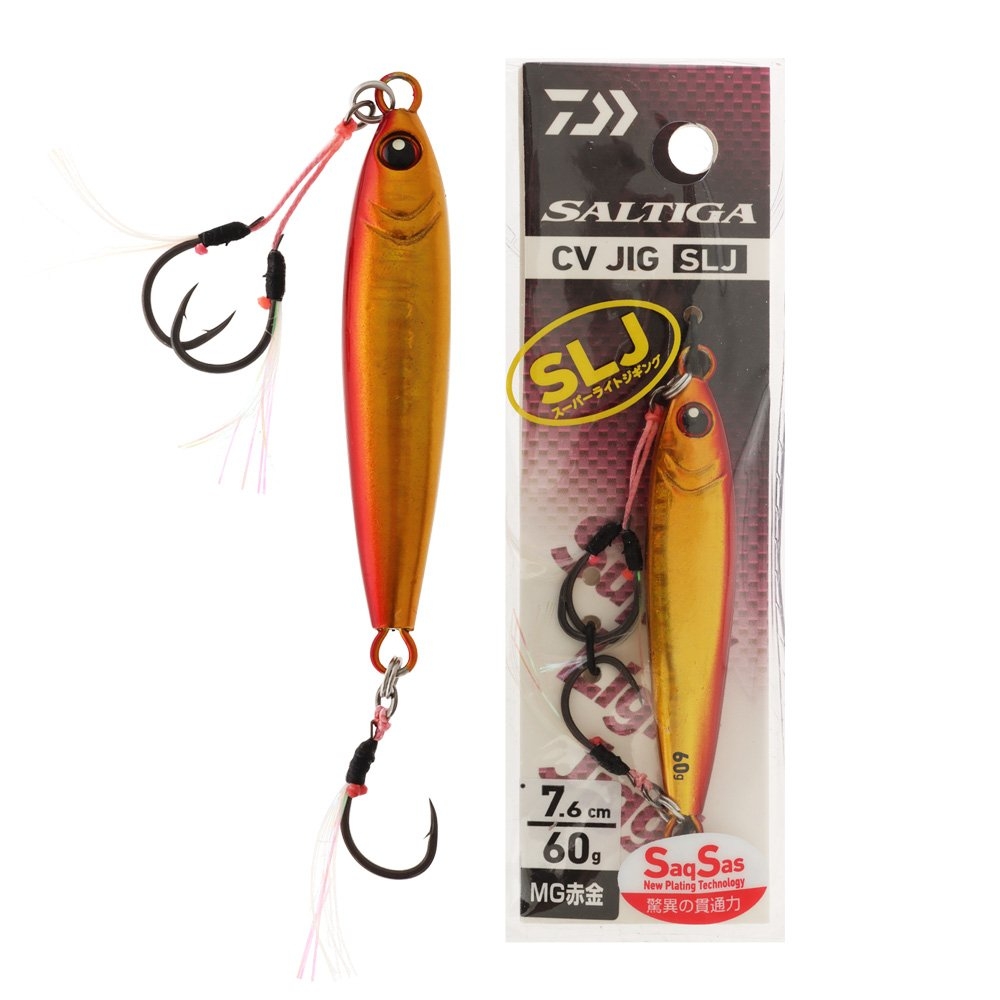 最終値下げ【新品未使用】DAIWA SALTIGA CVJIG SLJ 60g ダイワ ソルティガ SLJ 60MB-SMT (ロッド・釣竿) 価格比較