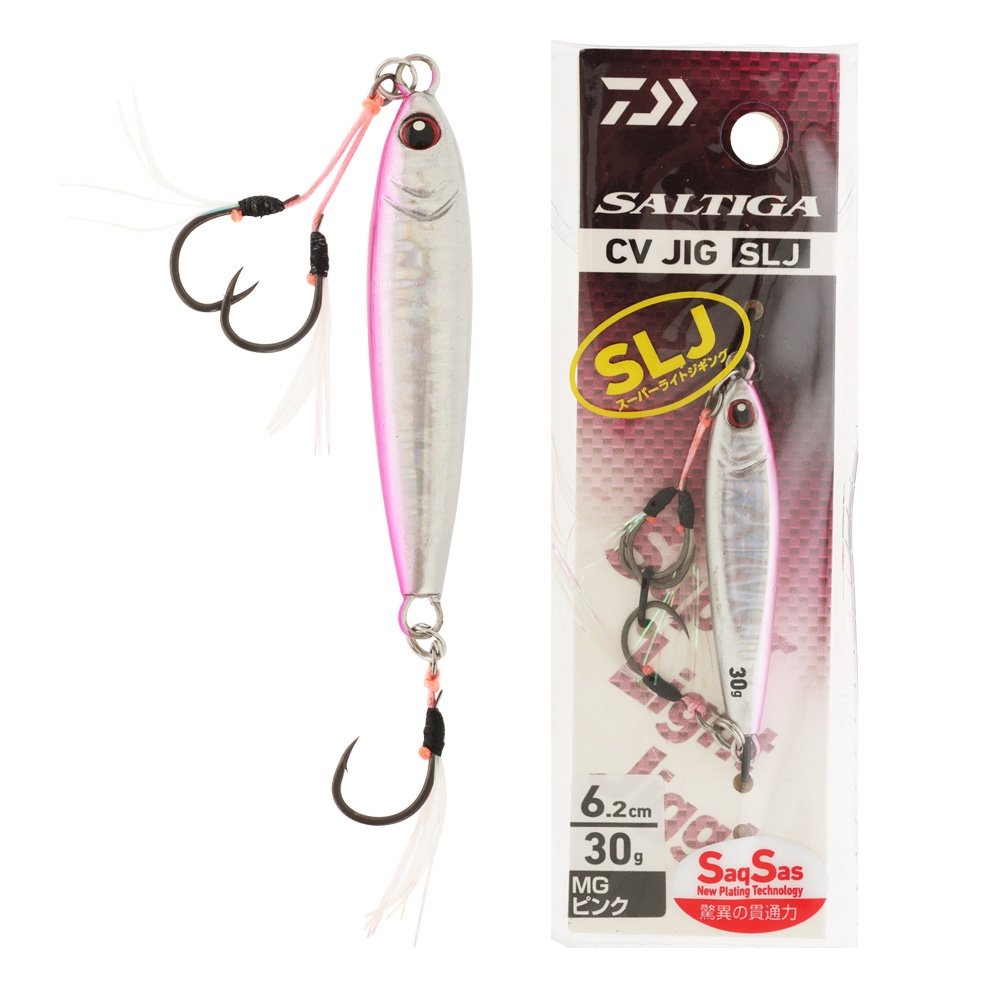 Daiwa Saltiga CV Jig SLJ Micro Jig 30g MG Pink 