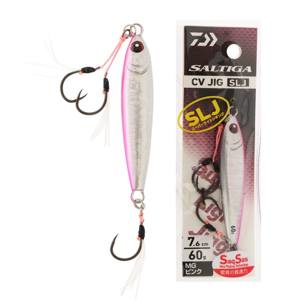 Daiwa Saltiga CV Jig SLJ Micro Jig 60g MG Pink