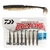 Daiwa BaitJunkie Minnow Soft Bait 2.5in Qty 8 Black Gold