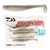 Daiwa BaitJunkie Minnow Soft Bait 10.5cm Qty 5 Grey Nomad Glow