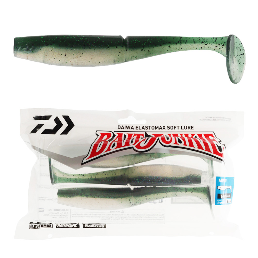 Daiwa BaitJunkie Minnow Soft Bait 15.5cm Baby Bass Qty 3