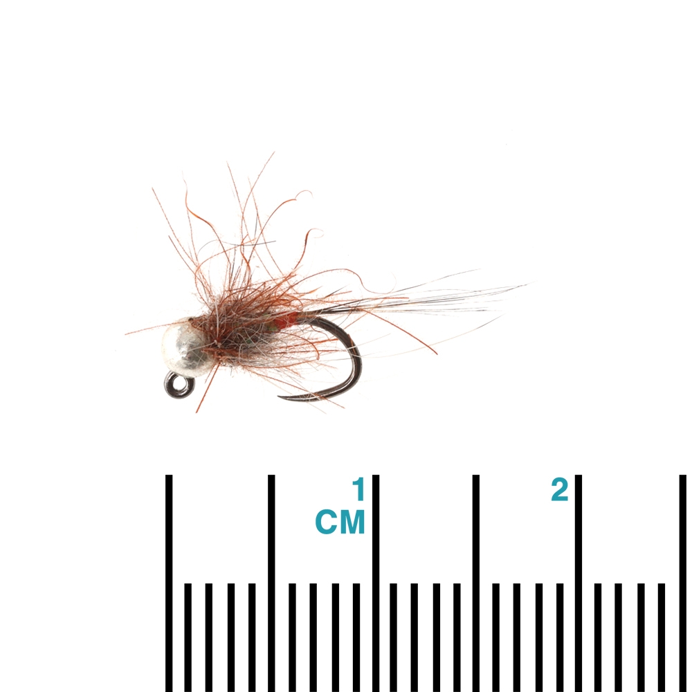 Manic Tackle Project Jig STB Hare's Ear Euro Nymph #16 1.5cm