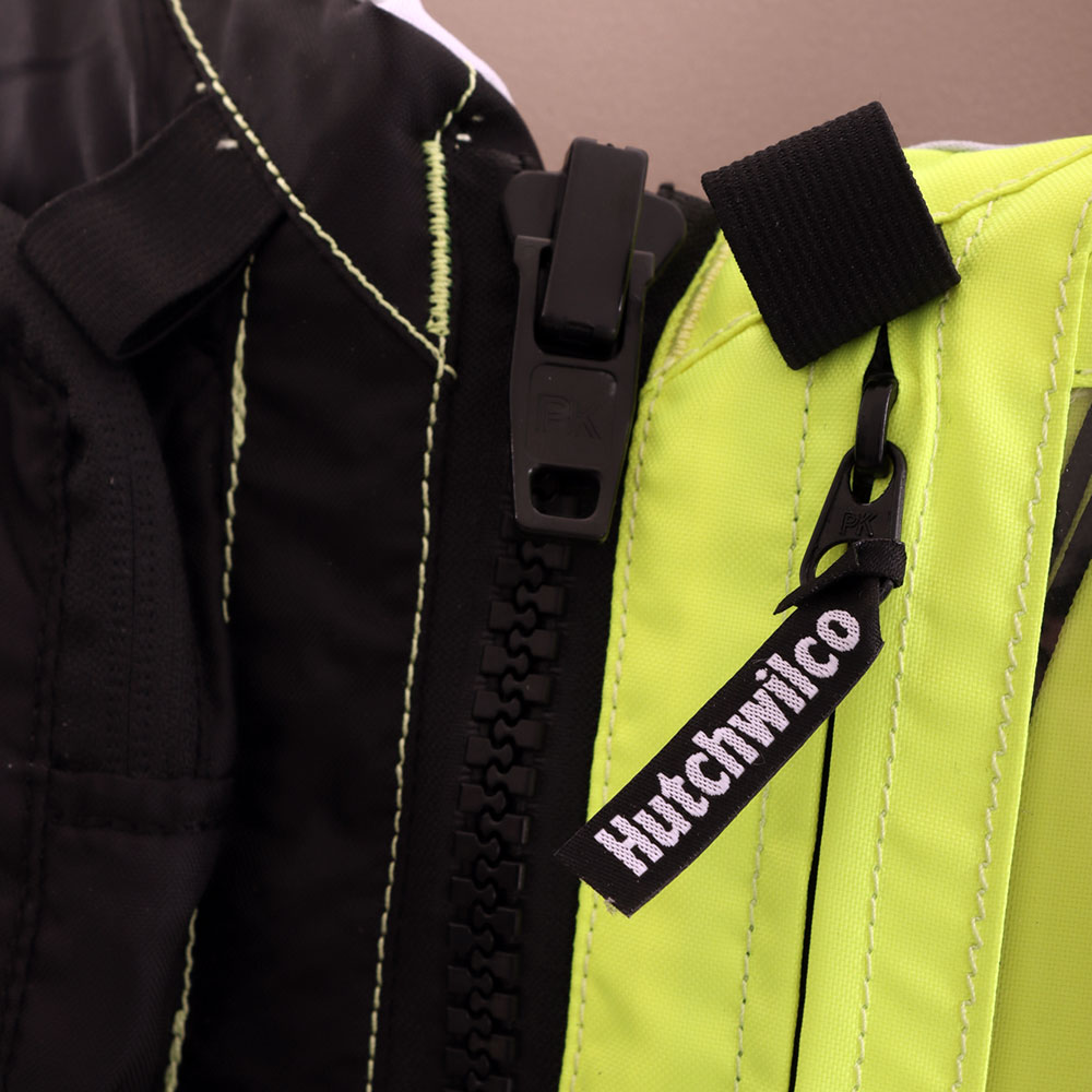 Hutchwilco Pro Fish Kayak Level 50 PFD Life Vest Black/Hi-Viz Large-2XL