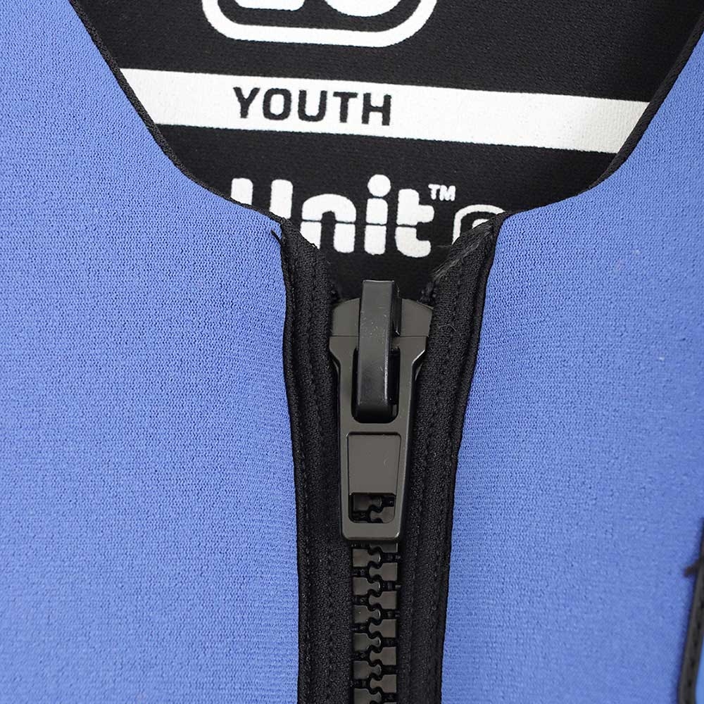 Loose Unit Nova Neoprene Watersports Youth Life Vest Blue