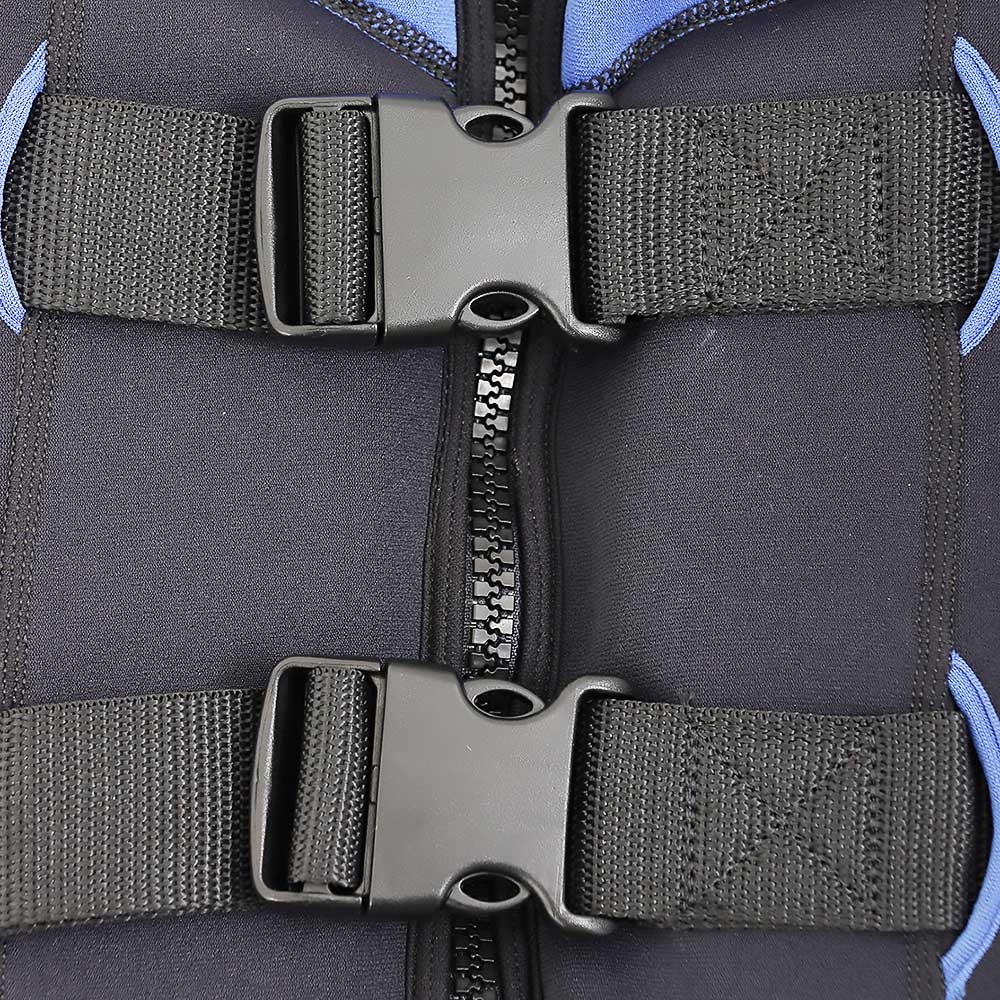 Loose Unit Nova Neoprene Watersports Youth Life Vest Blue