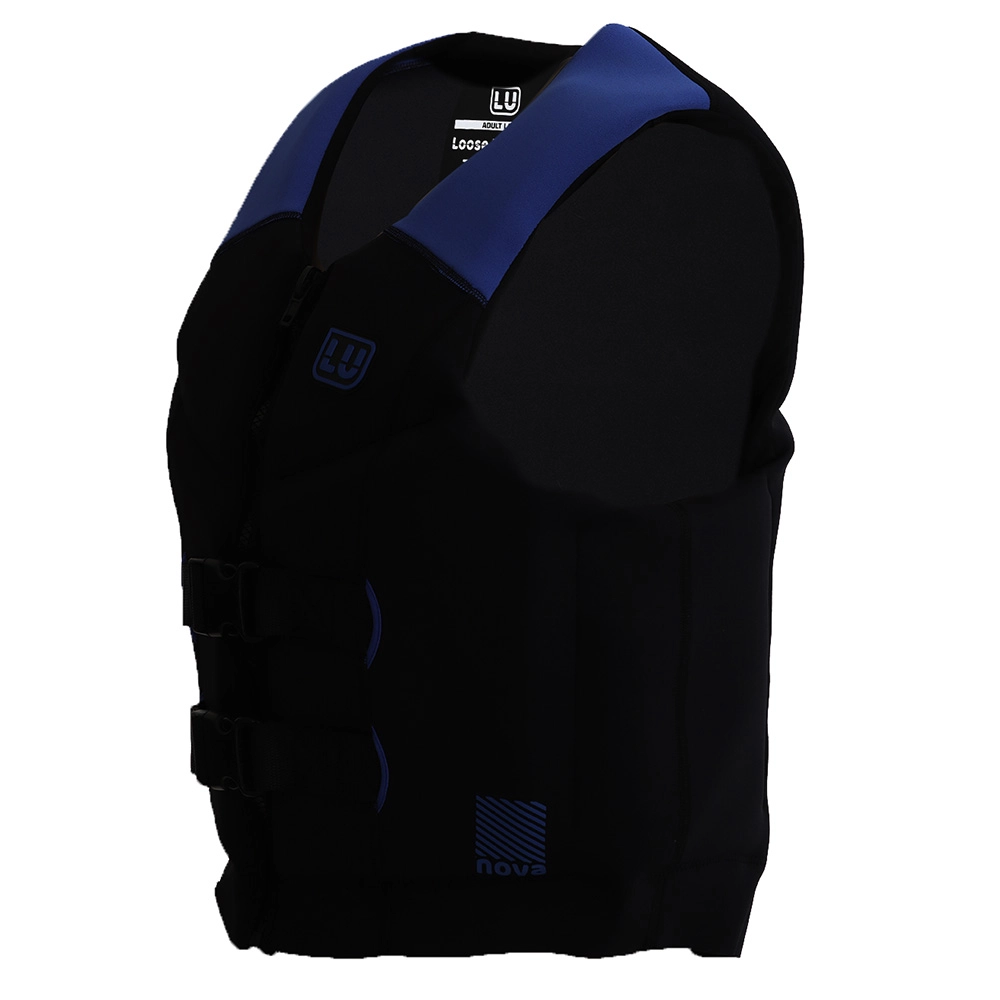 Loose Unit Nova Neoprene Watersports Level 50 Life Vest Blue Loose Unit Nova Neoprene Watersports Level 50 Life Vest Blue