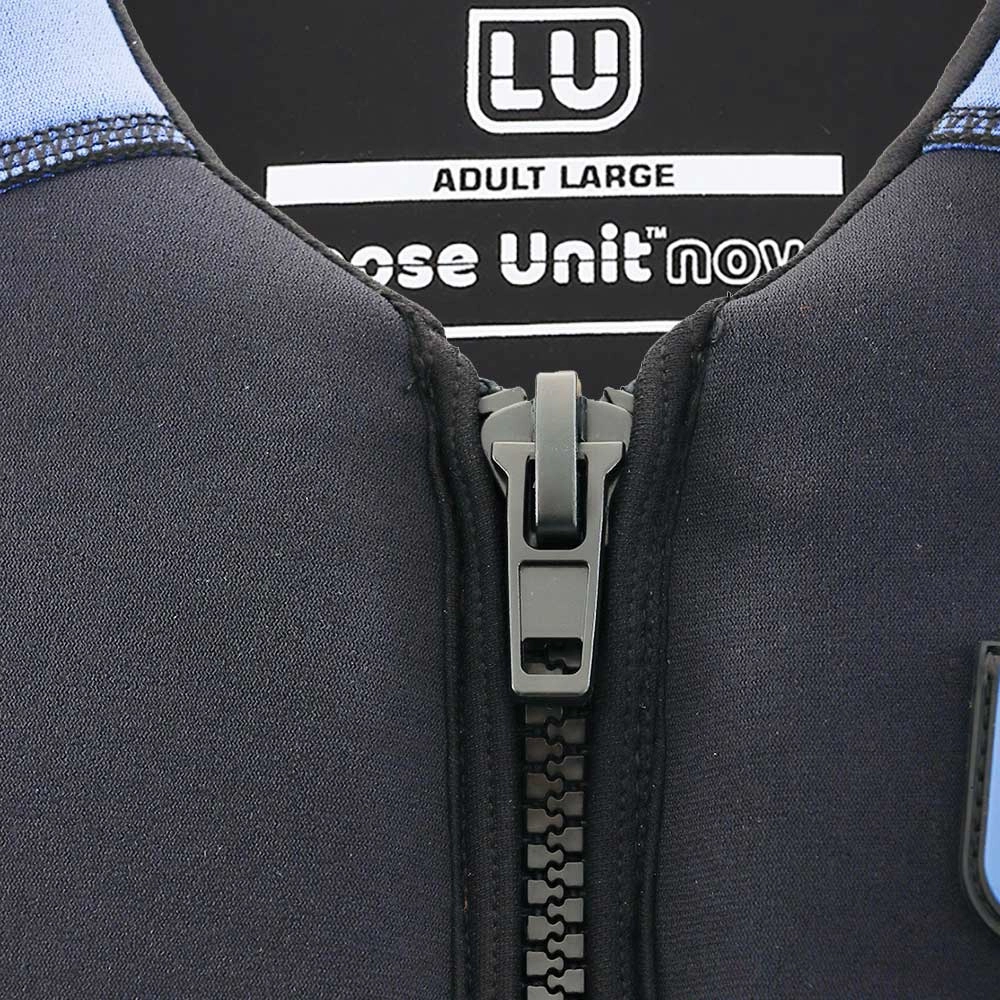 Loose Unit Nova Neoprene Watersports Level 50 Life Vest Blue Loose Unit Nova Neoprene Watersports Level 50 Life Vest Blue