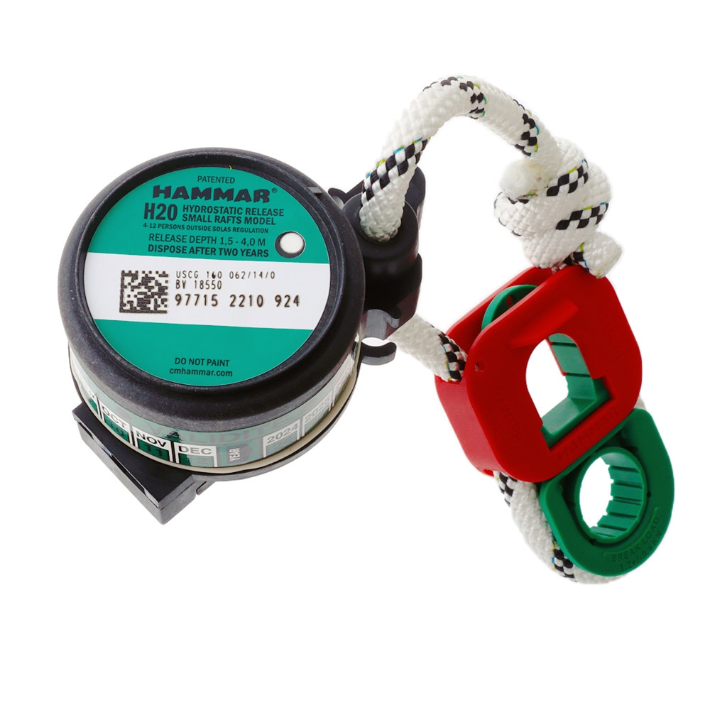 Hammar H20 HRU Green Small Boat Hydrostatic Release Unit