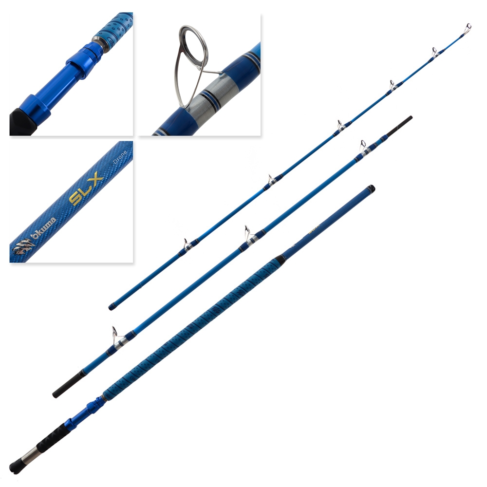 Okuma SLX Drone Overhead Surf Rod 12ft 3pc